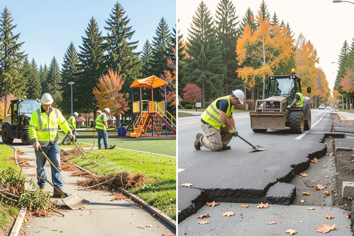 Soccer Field Maintenance in Lynnwood, Snohomish County, WA - Assess wear zones, coverage, and soil conditions on each pitch