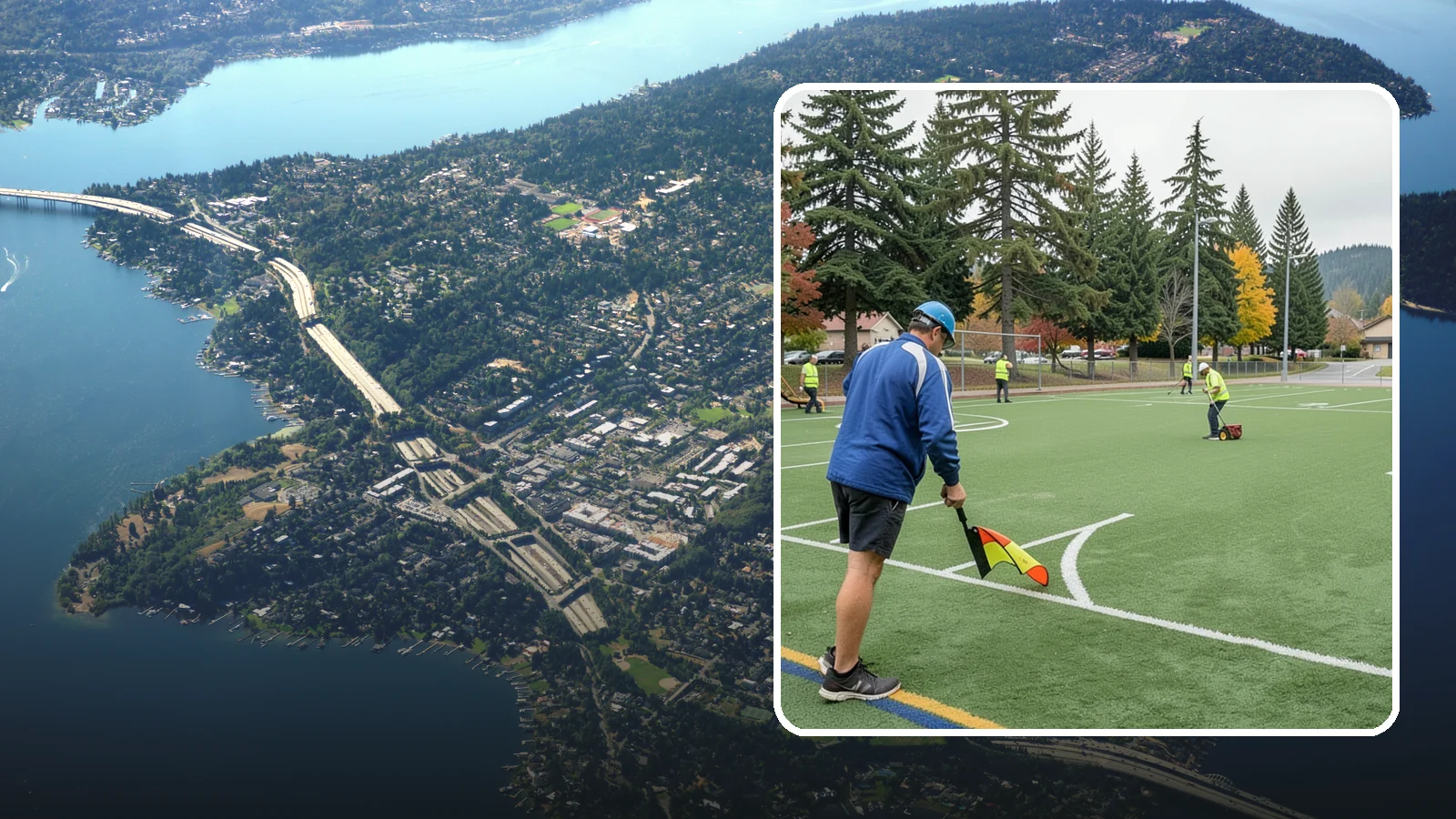 Soccer Field Maintenance in Mercer Island, King County, WA - Specialized turf care for public soccer pitches that maintains footing, coverage, and safety under heavy play.