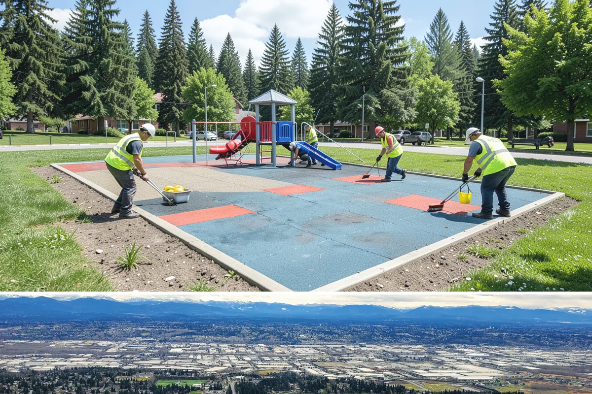 Soccer Field Maintenance in SeaTac, King County, WA - Renovation and overseeding are timed to seasonal breaks, while mowing and marking run through spring and fall play.
