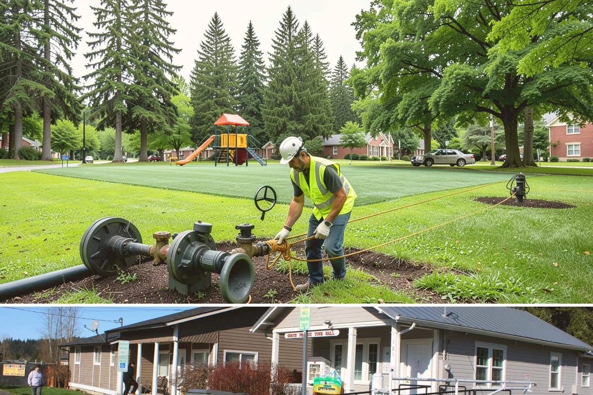 Soccer Field Maintenance in South Prairie, Pierce County, WA - Renovation and overseeding are timed to seasonal breaks, while mowing and marking run through spring and fall play.