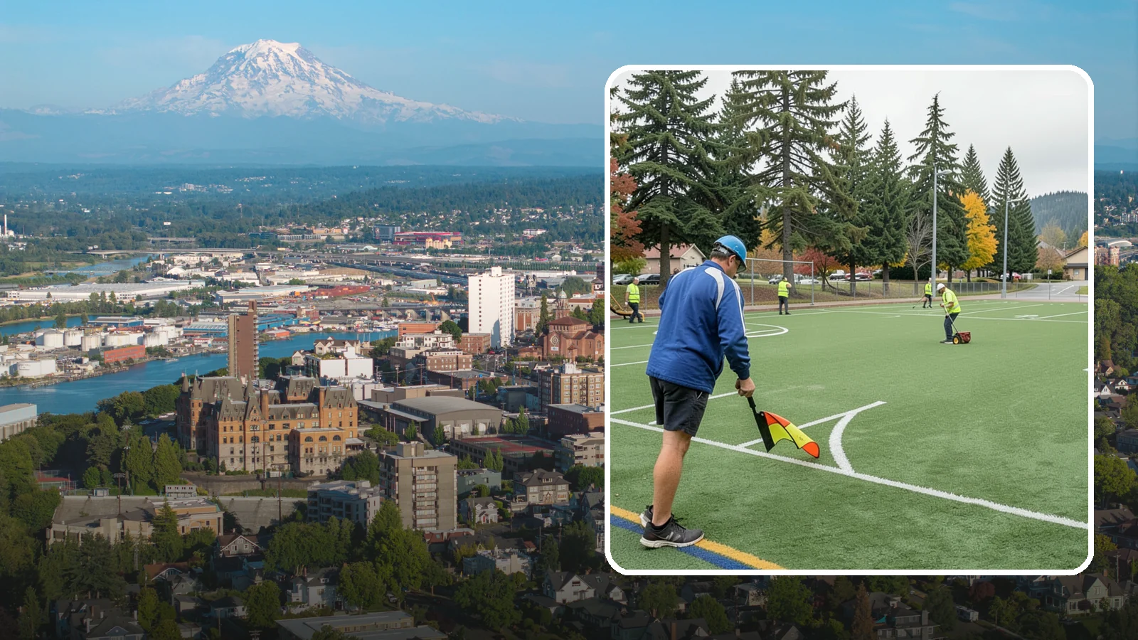 Soccer Field Maintenance in Tacoma, Pierce County, WA - Specialized turf care for public soccer pitches that maintains footing, coverage, and safety under heavy play.