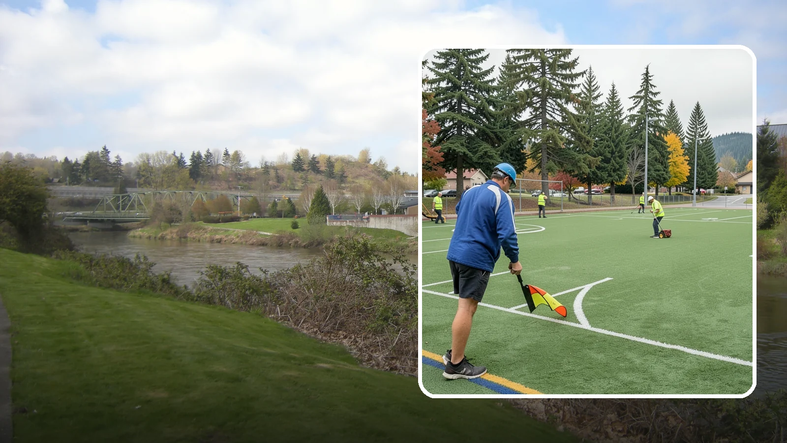 Soccer Field Maintenance in Tukwila, King County, WA - Specialized turf care for public soccer pitches that maintains footing, coverage, and safety under heavy play.