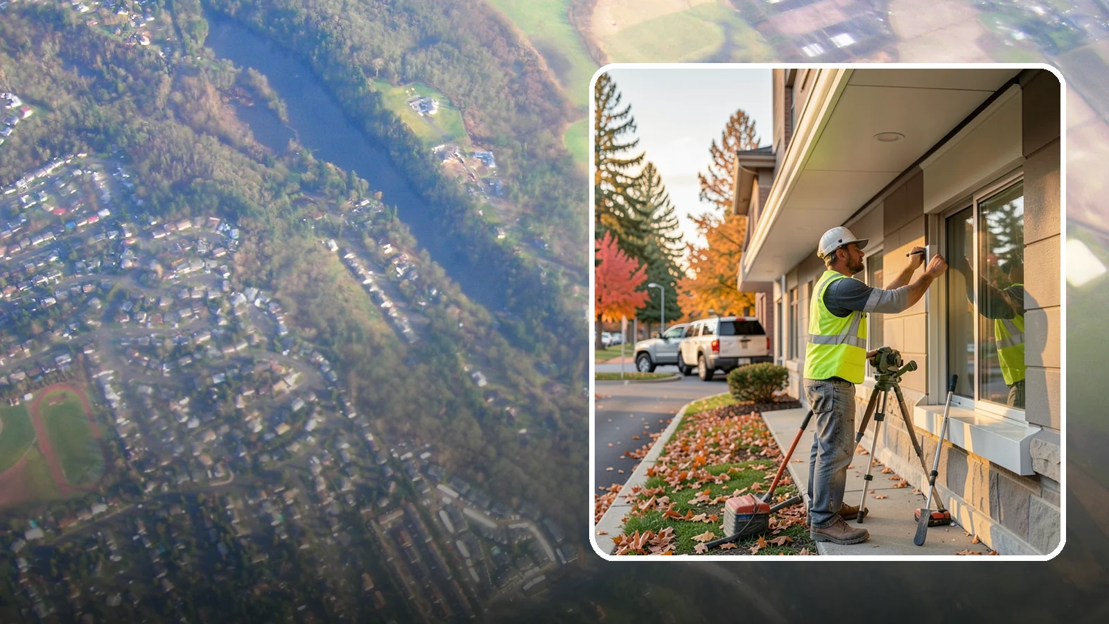Soffit Repairs in Algona, King County, WA - Repair of damaged soffits to restore ventilation and weather protection on public buildings.