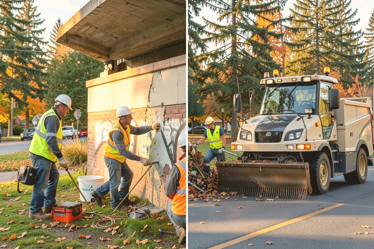 Soffit Repairs in Bellevue, King County, WA - Inspect soffit panels, venting, and eave condition