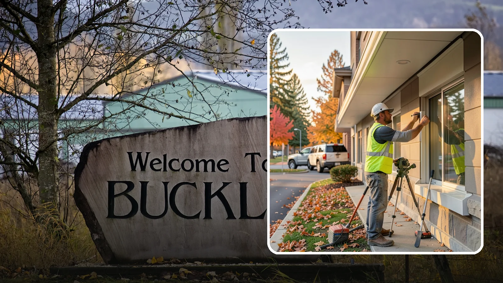 Soffit Repairs in Buckley, Pierce County, WA - Repair of damaged soffits to restore ventilation and weather protection on public buildings.