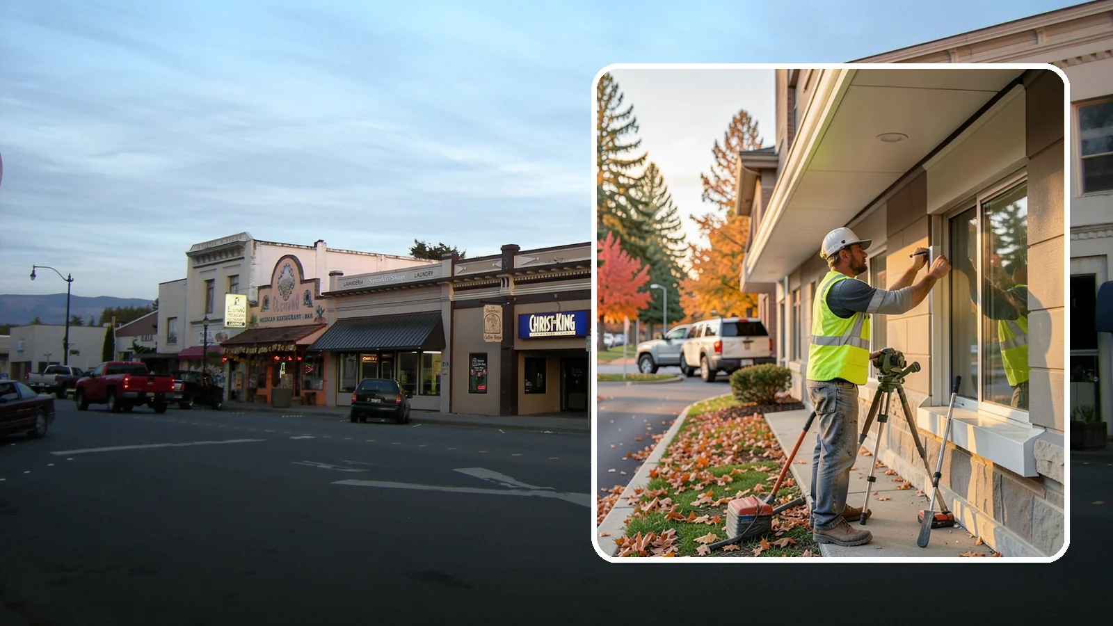 Soffit Repairs in Burlington, Skagit County, WA - Repair of damaged soffits to restore ventilation and weather protection on public buildings.