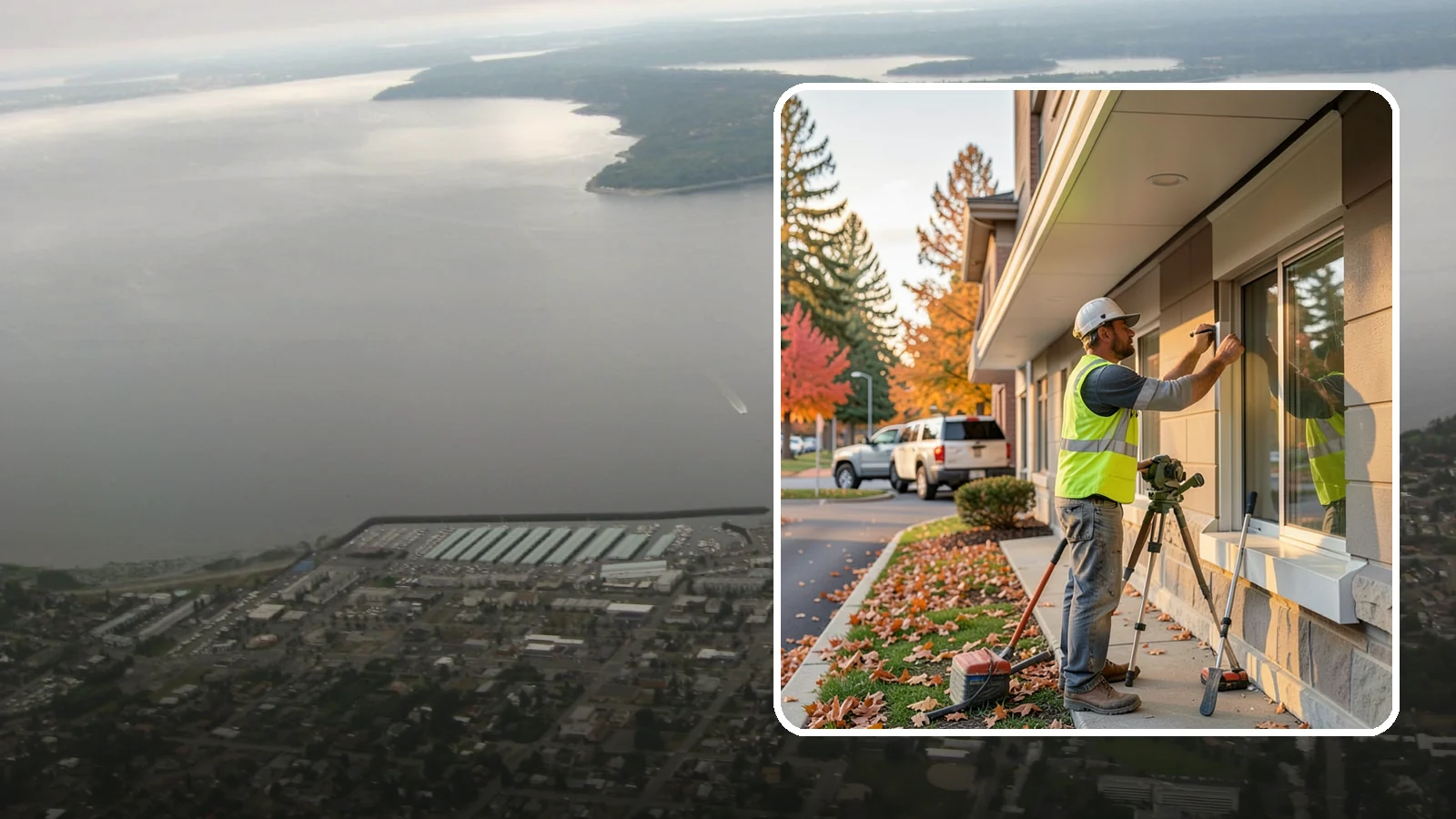 Soffit Repairs in Des Moines, King County, WA - Repair of damaged soffits to restore ventilation and weather protection on public buildings.