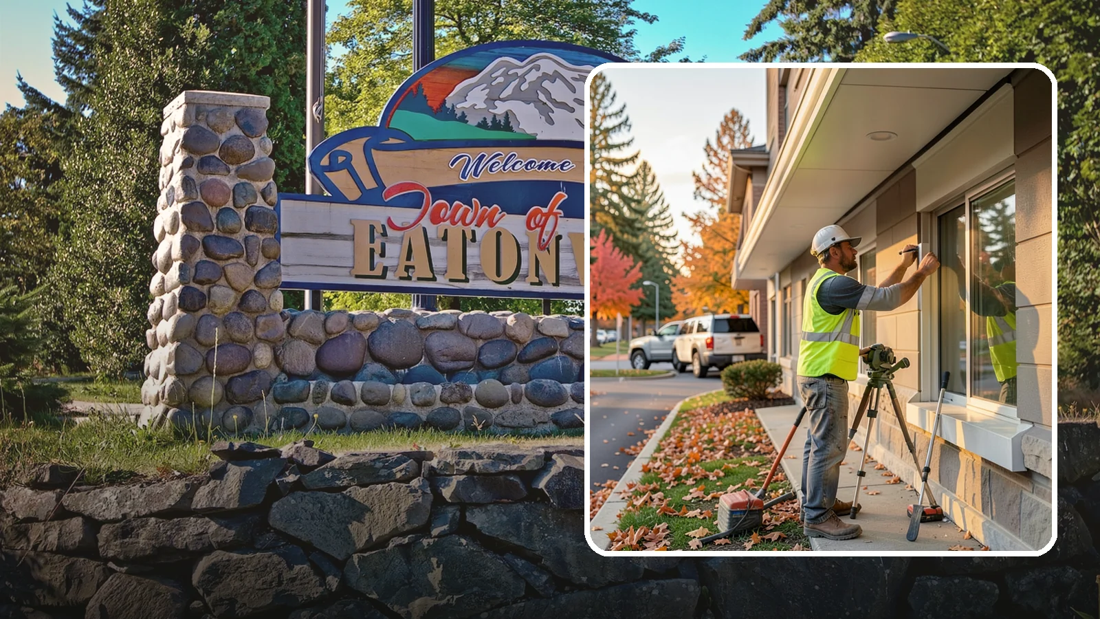 Soffit Repairs in Eatonville, Pierce County, WA - Repair of damaged soffits to restore ventilation and weather protection on public buildings.