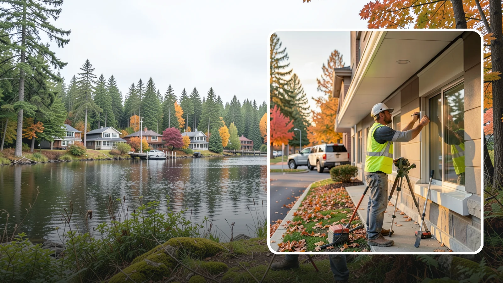 Soffit Repairs in La Conner, Skagit County, WA - Repair of damaged soffits to restore ventilation and weather protection on public buildings.
