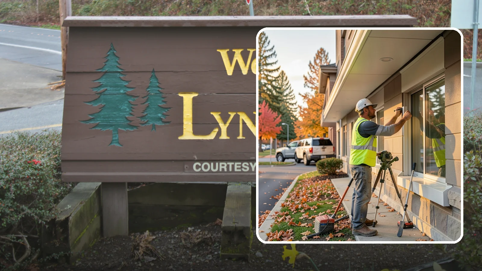 Soffit Repairs in Lynnwood, Snohomish County, WA - Repair of damaged soffits to restore ventilation and weather protection on public buildings.