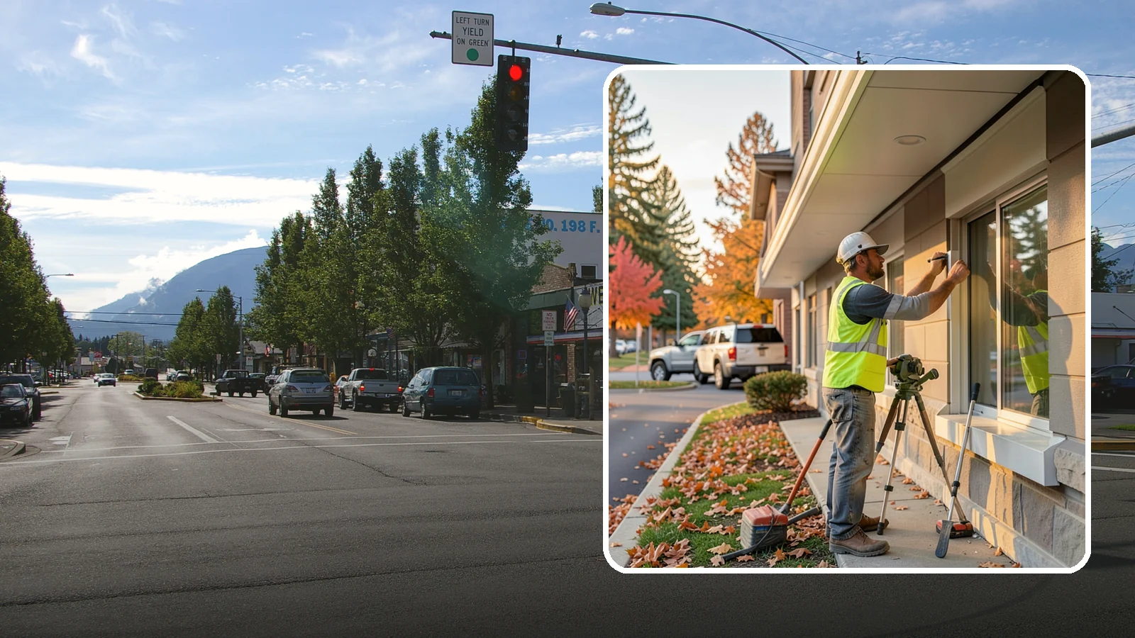 Soffit Repairs in North Bend, King County, WA - Repair of damaged soffits to restore ventilation and weather protection on public buildings.