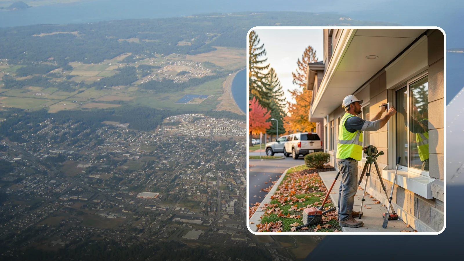 Soffit Repairs in Oak Harbor, Island County, WA - Repair of damaged soffits to restore ventilation and weather protection on public buildings.