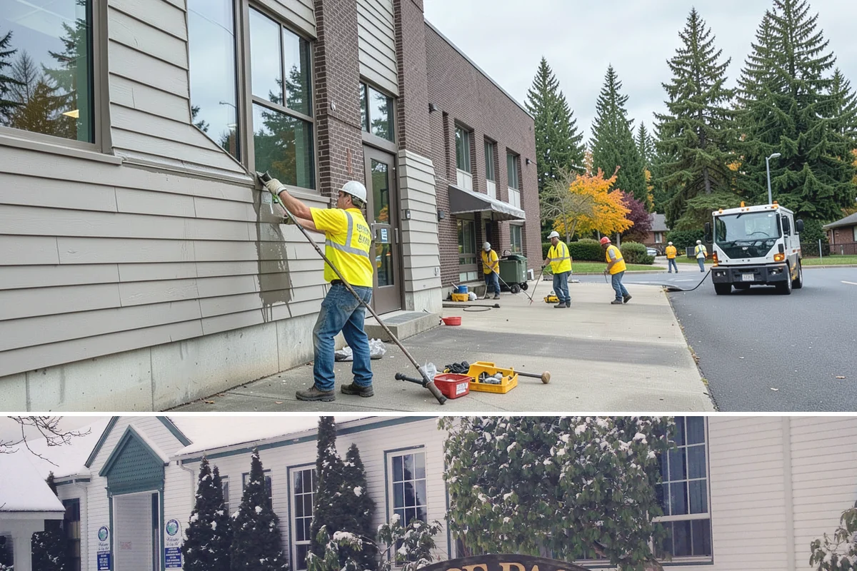 Soffit Repairs in Pacific, King County, WA - Soffit repairs are best completed in dry weather and often paired with fall roof and gutter maintenance.
