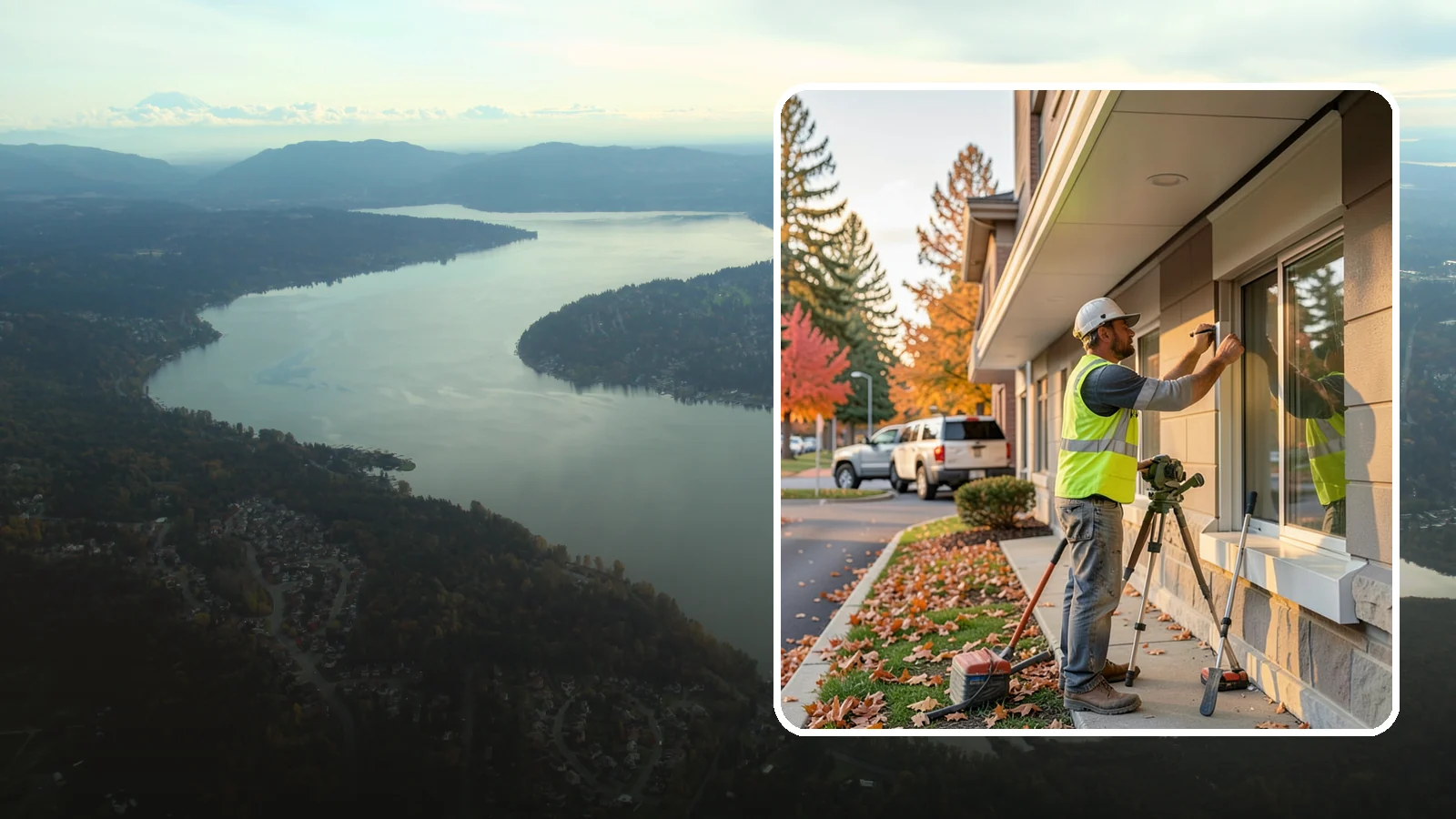 Soffit Repairs in Sammamish, King County, WA - Repair of damaged soffits to restore ventilation and weather protection on public buildings.