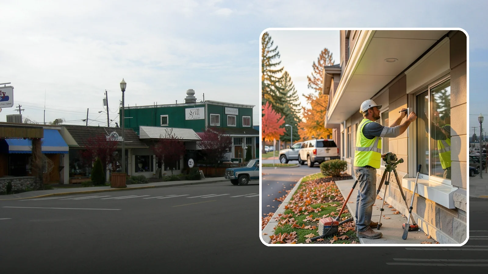 Soffit Repairs in Stanwood, Snohomish County, WA - Repair of damaged soffits to restore ventilation and weather protection on public buildings.