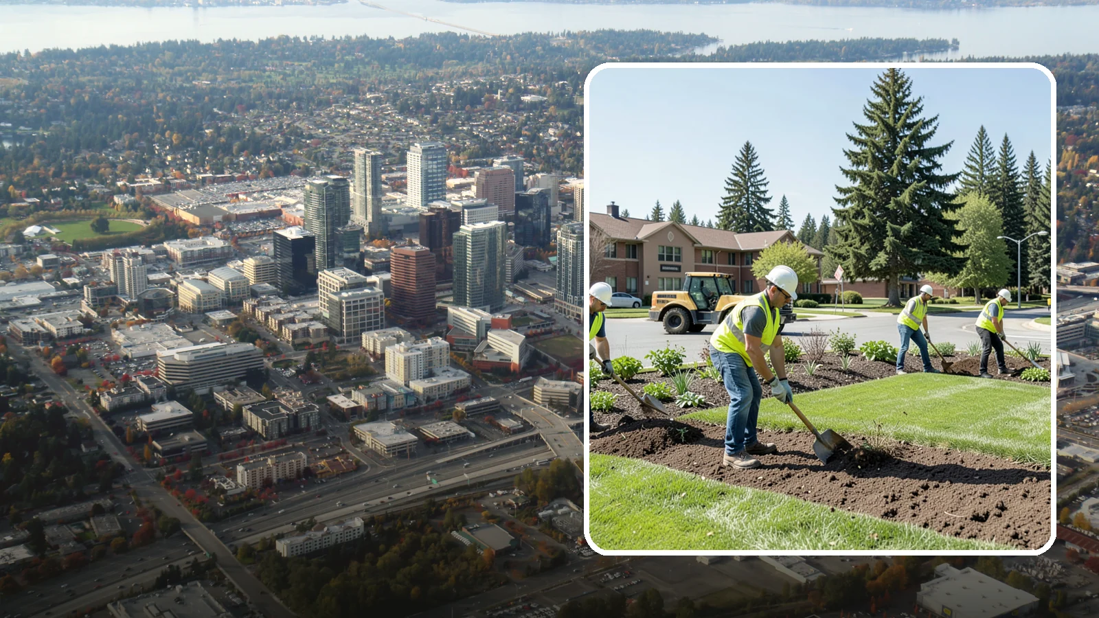 Soil Amendments in Bellevue, King County, WA - Targeted soil amendment and conditioning that improves plant health and reduces long-term landscape costs.