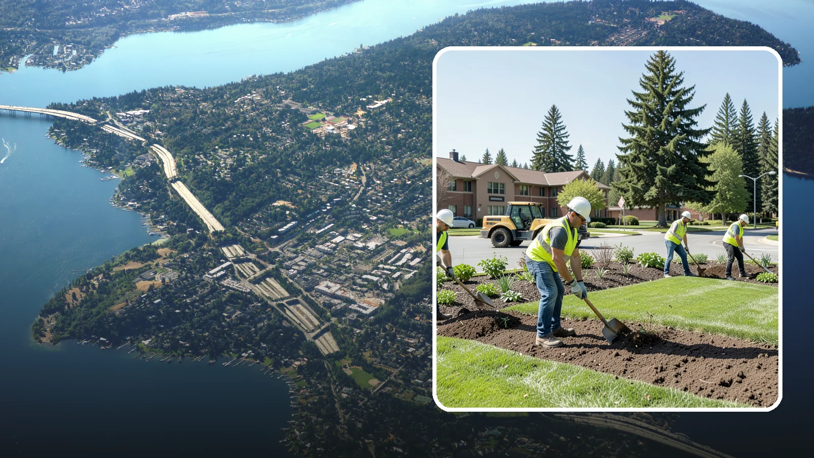 Soil Amendments in Mercer Island, King County, WA - Targeted soil amendment and conditioning that improves plant health and reduces long-term landscape costs.