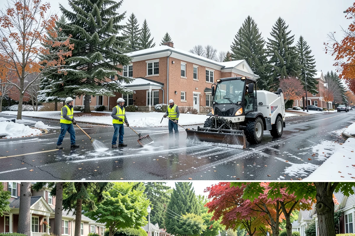 Speed Bump Installation in Beaux Arts Village, King County, WA - Asphalt-formed installations favor warm, dry summer conditions, while prefabricated units can be set nearly year-round.