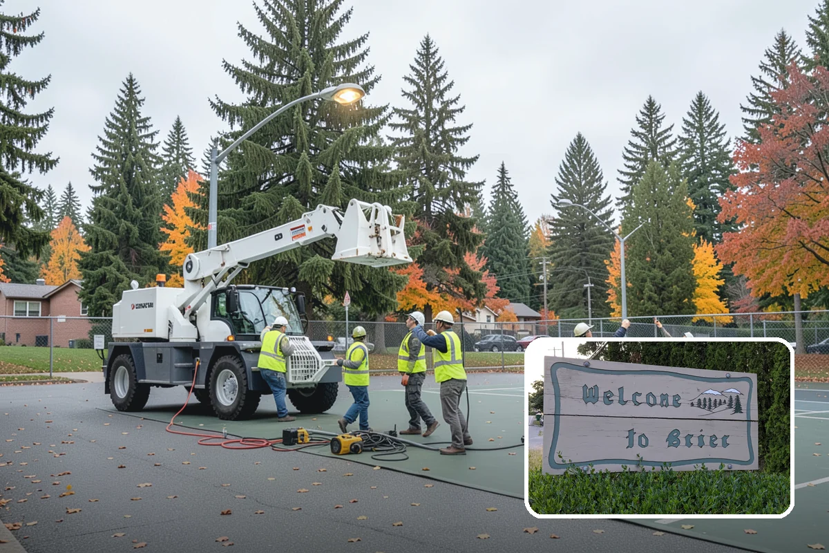 Speed Bump Installation in Brier, Snohomish County, WA - Effective speed reduction in problem areas