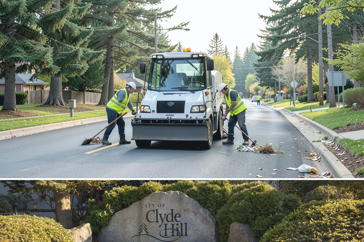 Speed Bump Installation in Clyde Hill, King County, WA - Asphalt-formed installations favor warm, dry summer conditions, while prefabricated units can be set nearly year-round.