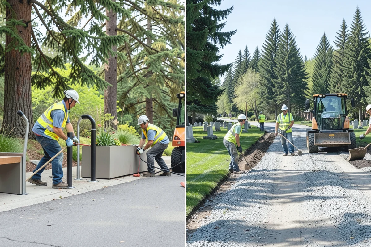 Speed Bump Installation in Coupeville, Island County, WA - Confirm location, device type, and spacing