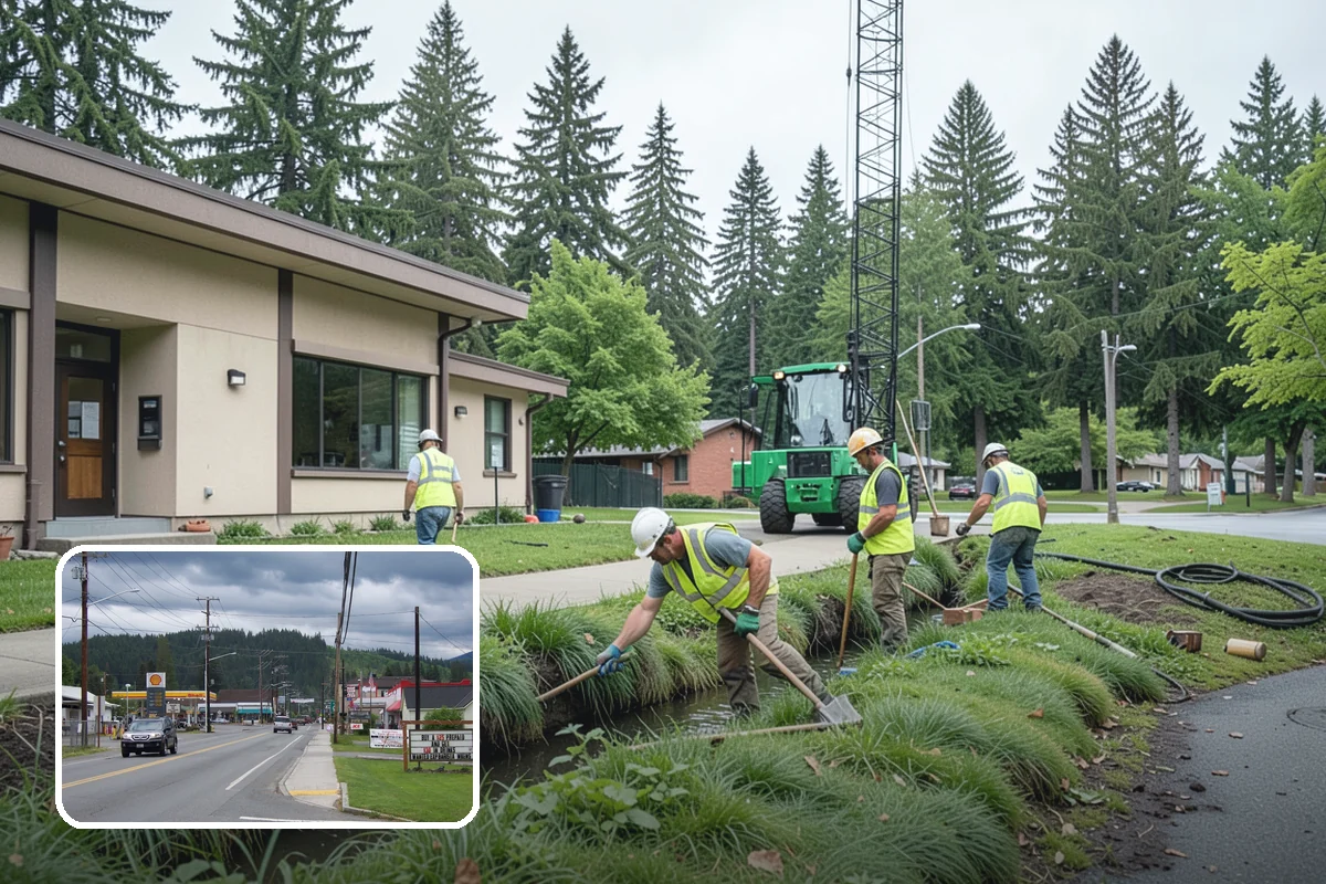 Speed Bump Installation in Granite Falls, Snohomish County, WA - Effective speed reduction in problem areas