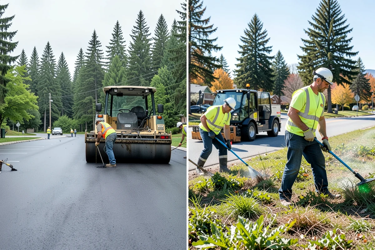 Speed Bump Installation in Lakewood, Pierce County, WA - Confirm location, device type, and spacing