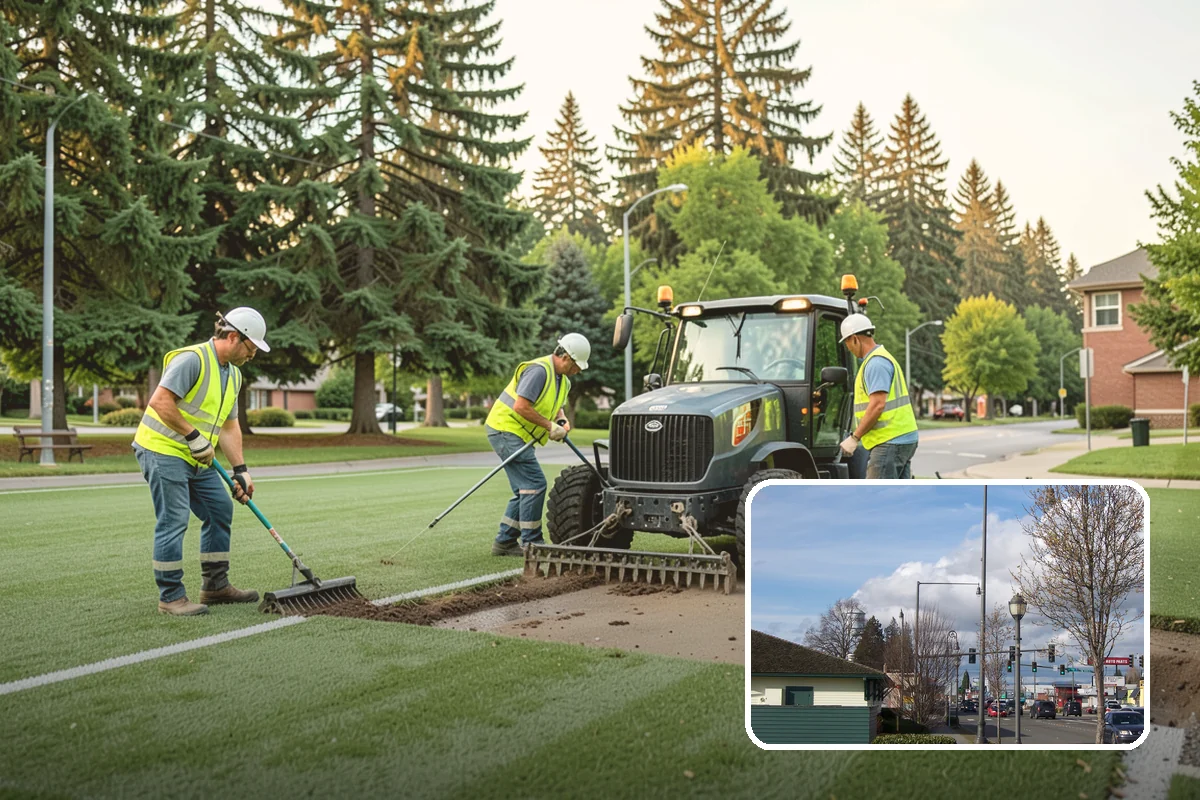 Speed Bump Installation in Marysville, Snohomish County, WA - Effective speed reduction in problem areas