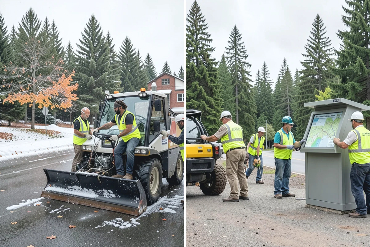 Speed Bump Installation in Medina, King County, WA - Confirm location, device type, and spacing