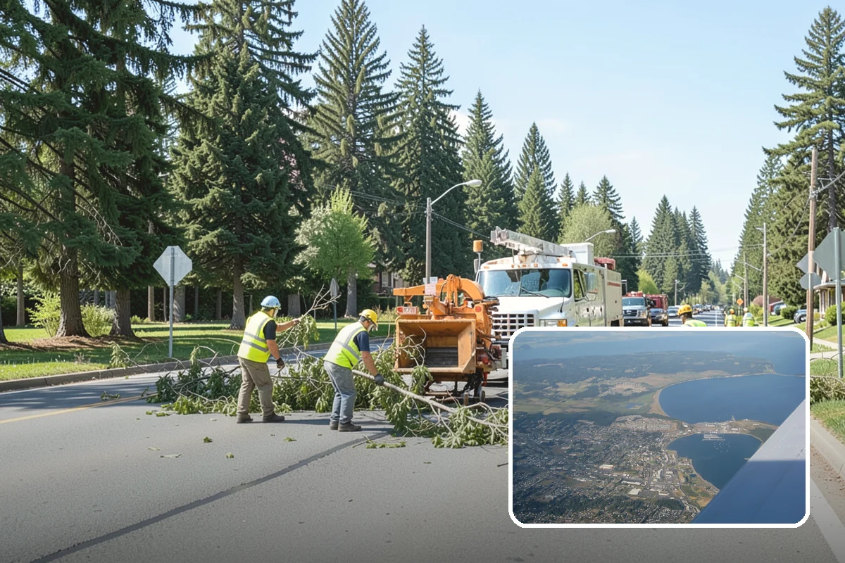 Speed Bump Installation in Oak Harbor, Island County, WA - Effective speed reduction in problem areas