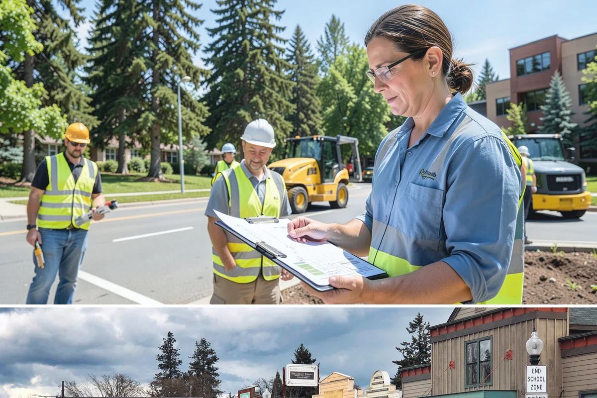 Speed Bump Installation in Roy, Pierce County, WA - Asphalt-formed installations favor warm, dry summer conditions, while prefabricated units can be set nearly year-round.