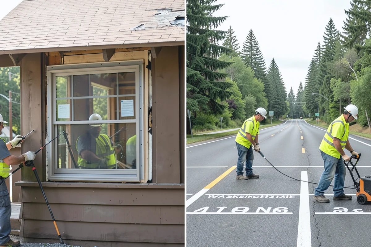 Speed Bump Installation in South Prairie, Pierce County, WA - Confirm location, device type, and spacing