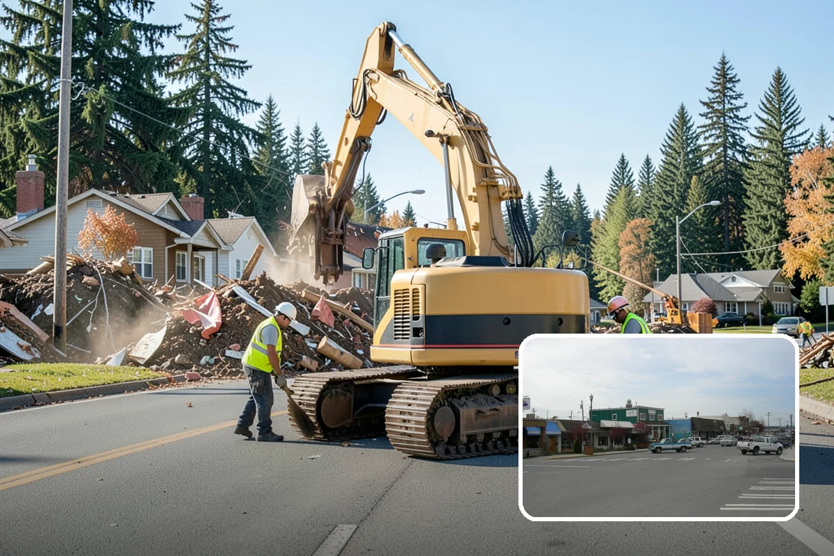 Speed Bump Installation in Stanwood, Snohomish County, WA - Effective speed reduction in problem areas