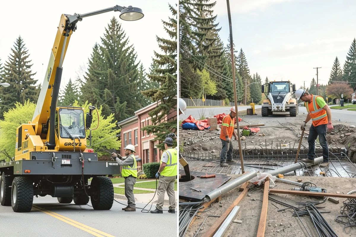 Speed Bump Installation in Steilacoom, Pierce County, WA - Confirm location, device type, and spacing