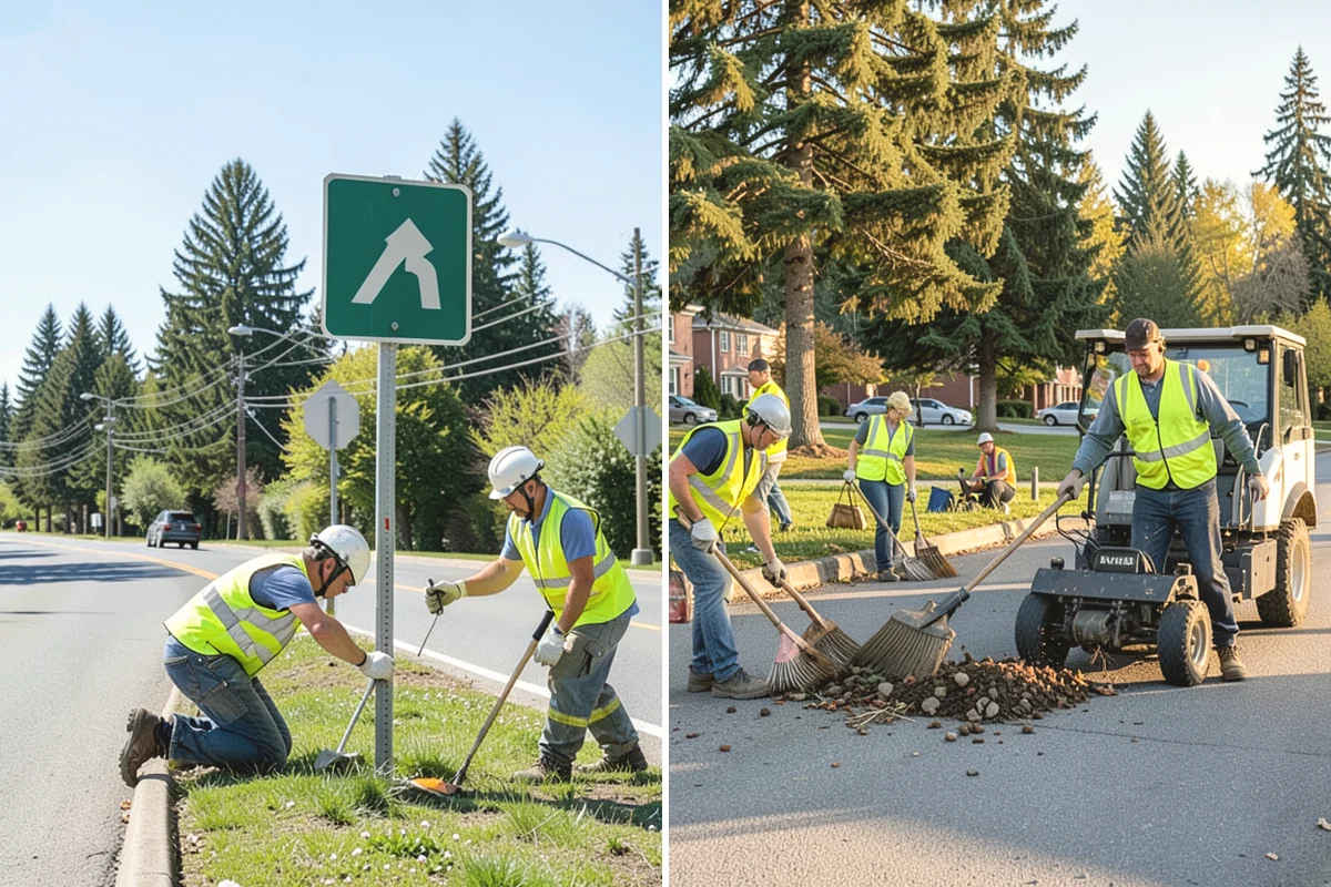 Speed Bump Installation in Yarrow Point, King County, WA - Confirm location, device type, and spacing