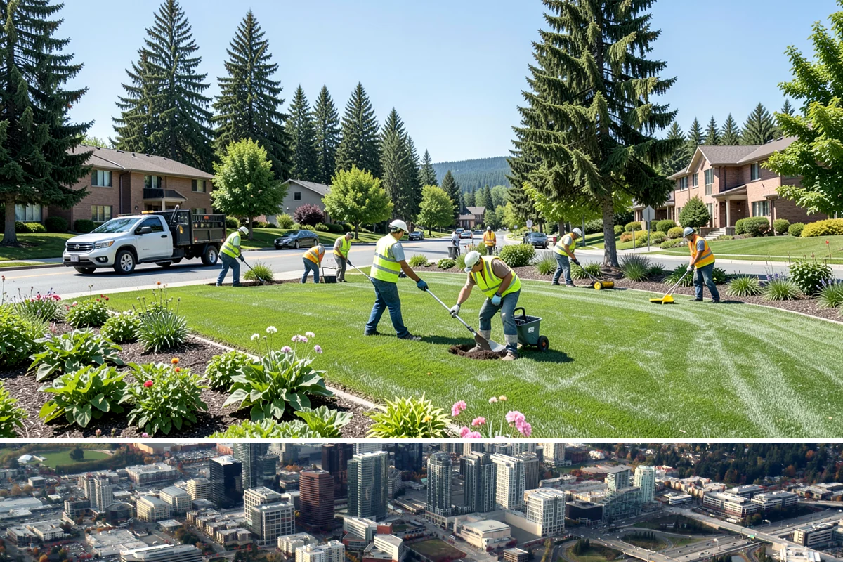 Speed Hump Construction in Bellevue, King County, WA - Speed humps are placed in warm, dry weather so the asphalt compacts to the precise profile that calming performance depends on.