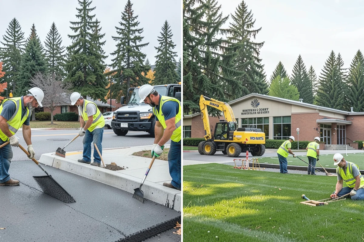Speed Hump Construction in Bonney Lake, Pierce County, WA - Confirm the location, profile, and drainage impacts