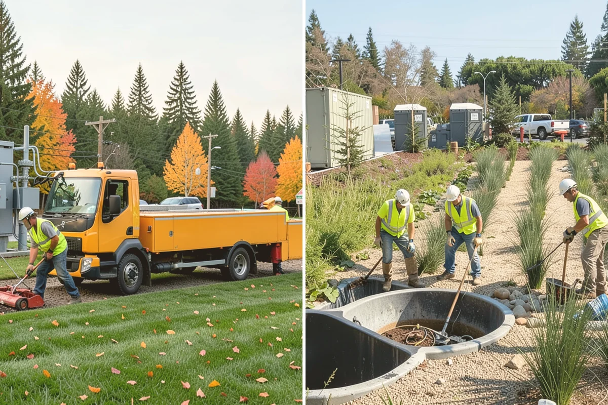 Speed Hump Construction in Bothell, King County, WA - Confirm the location, profile, and drainage impacts