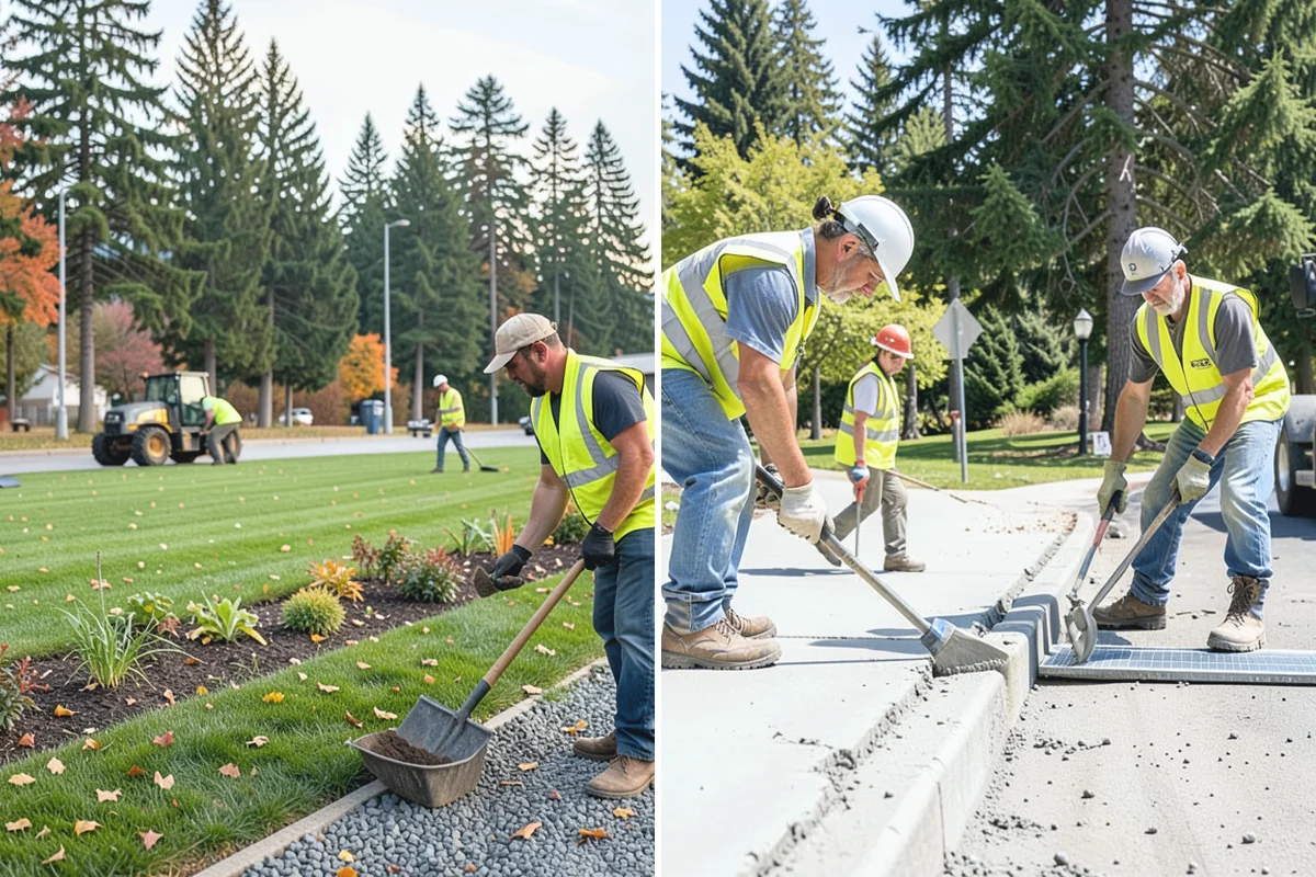 Speed Hump Construction in Coupeville, Island County, WA - Confirm the location, profile, and drainage impacts