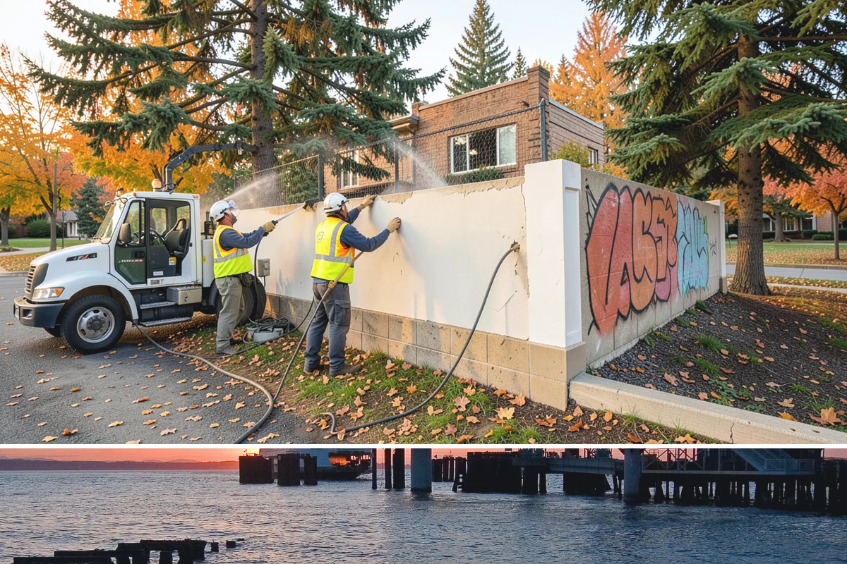 Speed Hump Construction in Edmonds, Snohomish County, WA - Speed humps are placed in warm, dry weather so the asphalt compacts to the precise profile that calming performance depends on.