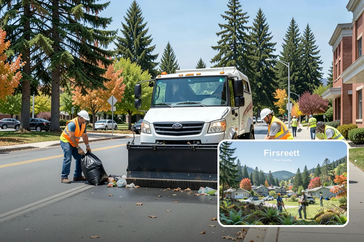 Speed Hump Construction in Fircrest, Pierce County, WA - Reduces vehicle speeds in sensitive corridors