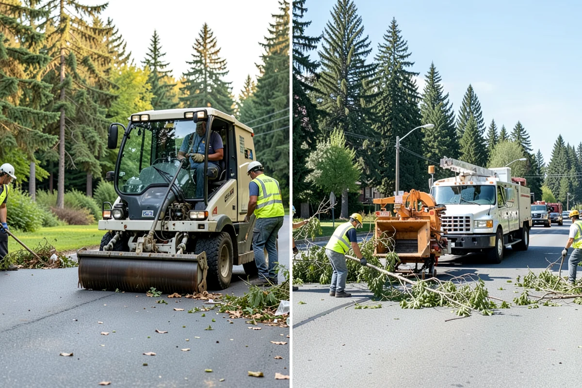 Speed Hump Construction in Fircrest, Pierce County, WA - Confirm the location, profile, and drainage impacts