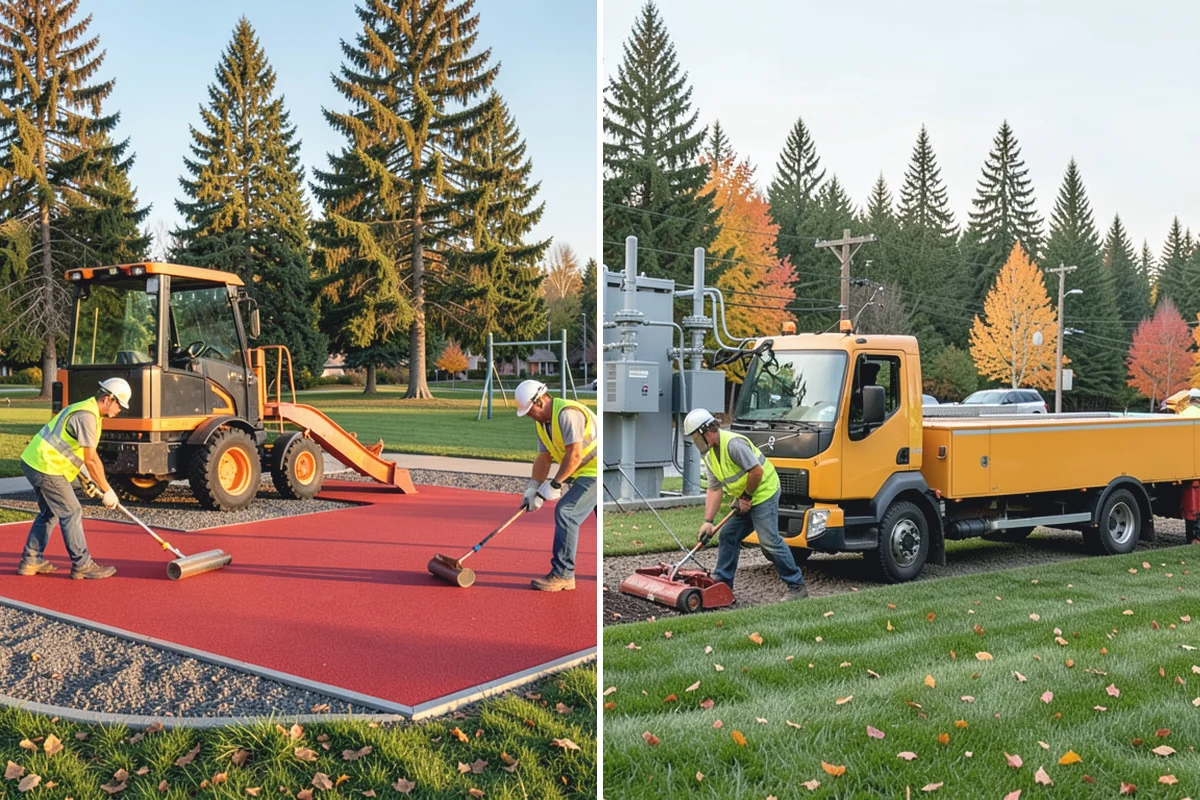 Speed Hump Construction in Hamilton, Skagit County, WA - Confirm the location, profile, and drainage impacts