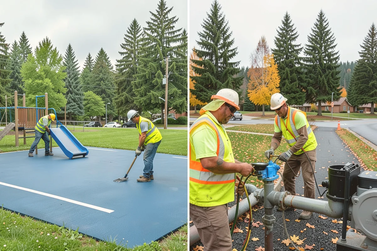 Speed Hump Construction in Index, Snohomish County, WA - Confirm the location, profile, and drainage impacts