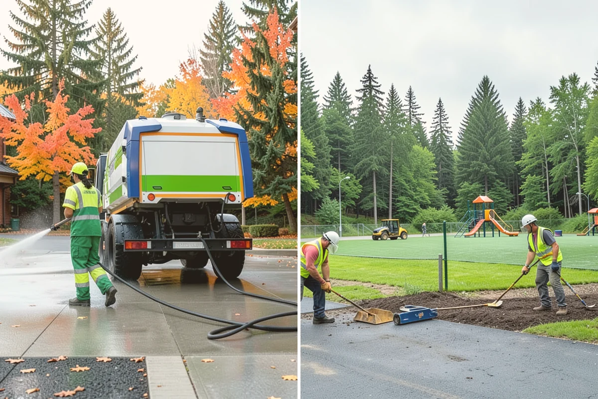 Speed Hump Construction in Langley, Island County, WA - Confirm the location, profile, and drainage impacts