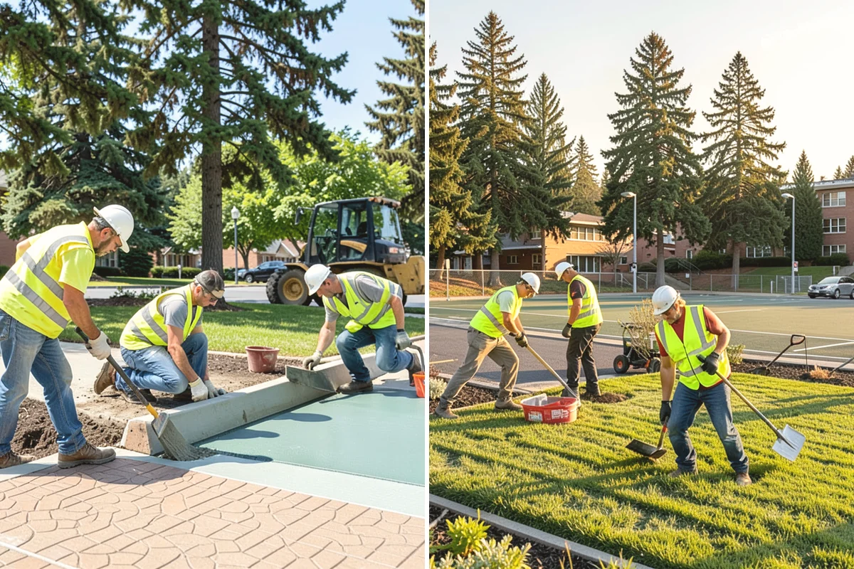 Speed Hump Construction in Mill Creek, Snohomish County, WA - Confirm the location, profile, and drainage impacts