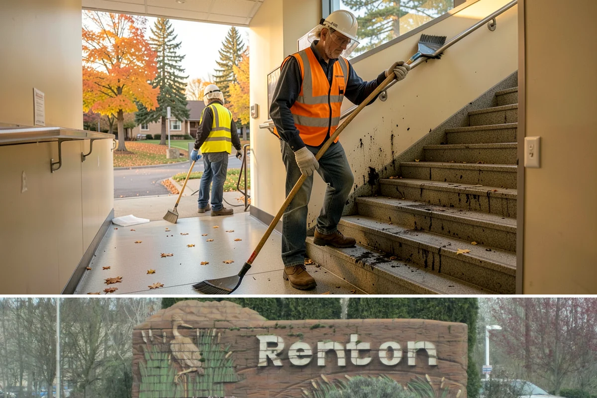 Speed Hump Construction in Renton, King County, WA - Speed humps are placed in warm, dry weather so the asphalt compacts to the precise profile that calming performance depends on.