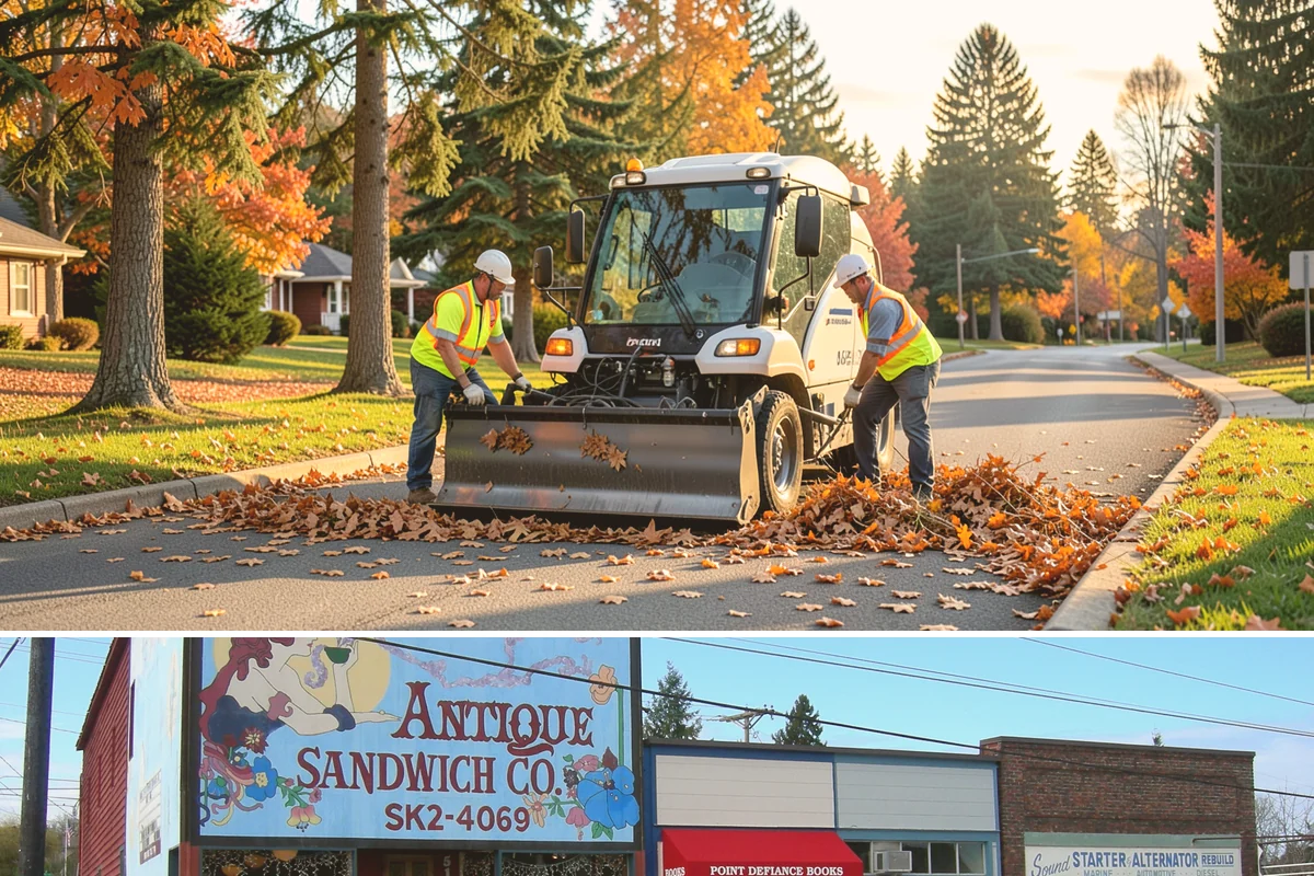 Speed Hump Construction in Ruston, Pierce County, WA - Speed humps are placed in warm, dry weather so the asphalt compacts to the precise profile that calming performance depends on.