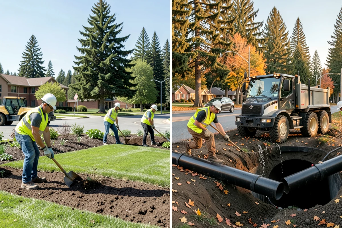 Speed Hump Construction in Seattle, King County, WA - Confirm the location, profile, and drainage impacts