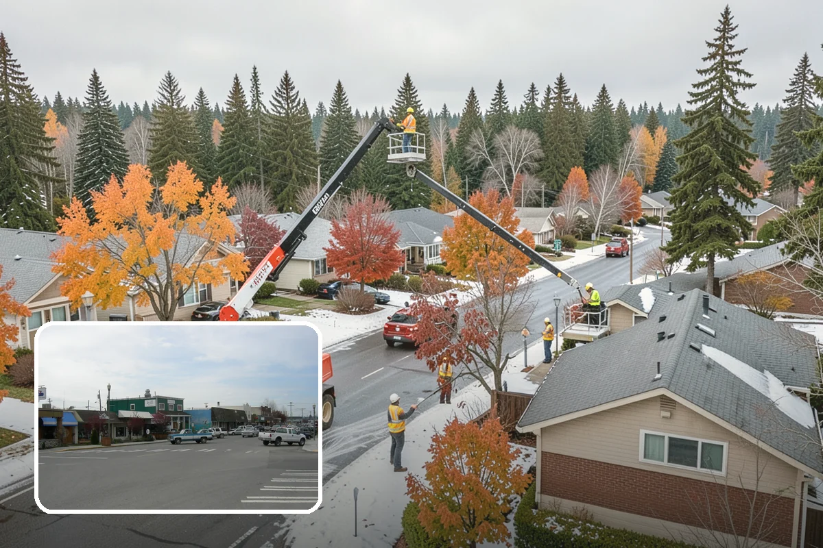 Speed Hump Construction in Stanwood, Snohomish County, WA - Reduces vehicle speeds in sensitive corridors